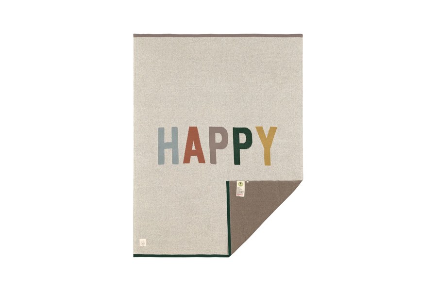 Lässig Babydecke Happy Nature aus Bio-Baumwolle