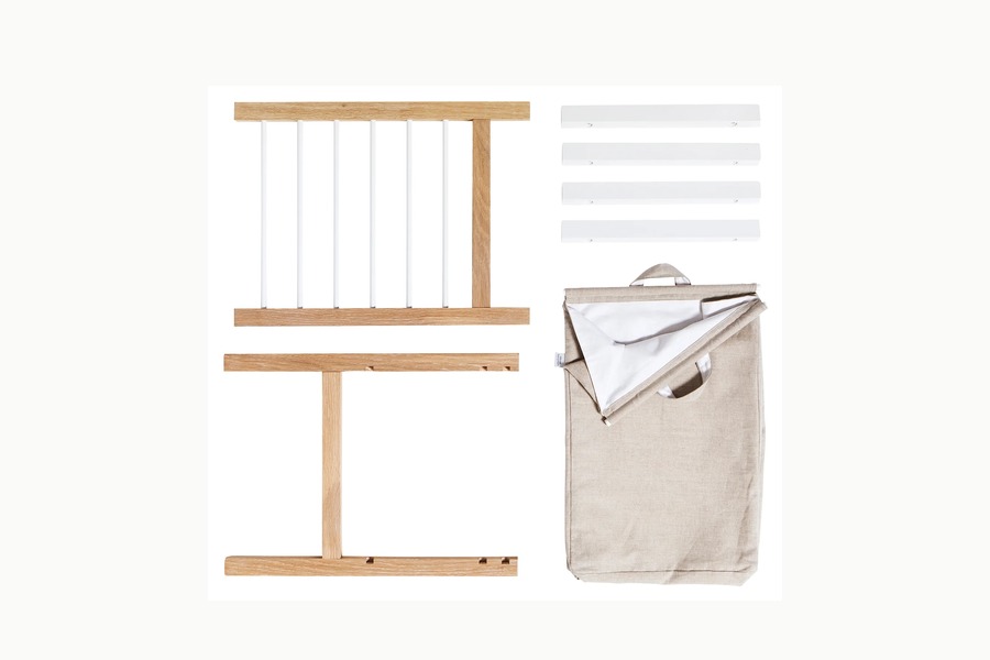Oliver Furniture Zubehör mit Wäschebeutel und Auszügen für Wickelkommode