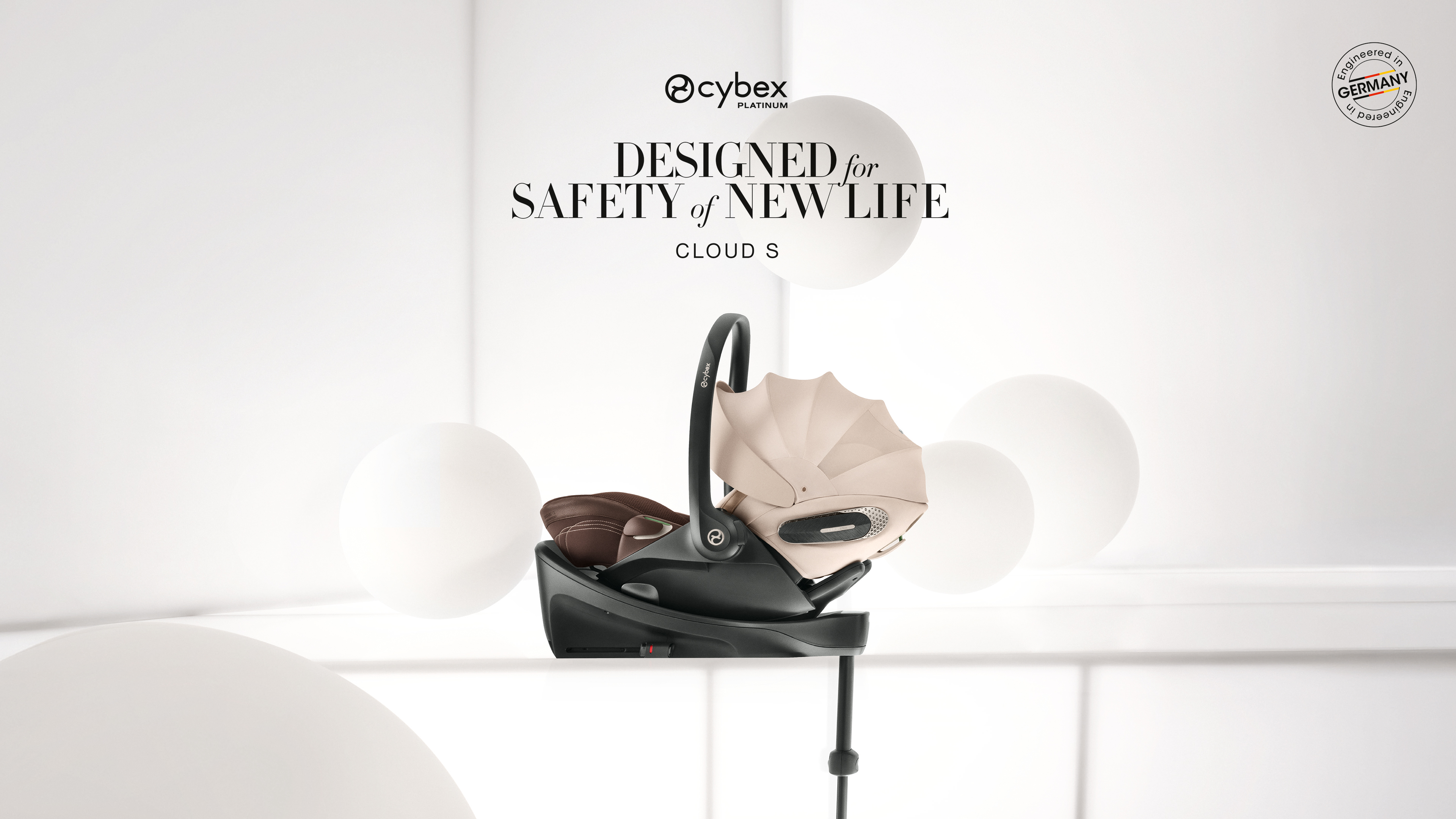CYBEX Cloud S: die neue Babyschale und ihr modulares System