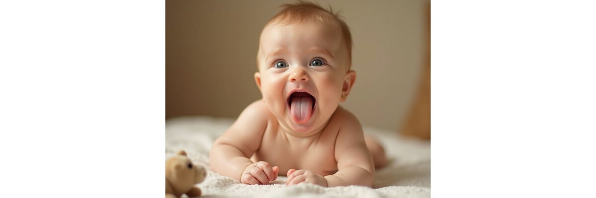 Was bedeutet es, wenn mein Baby die Zunge herausstreckt? – Mögliche Ursachen erklärt - 