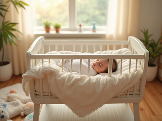 Wie sinnvoll ist es, einen Stubenwagen oder eine Wiege anzuschaffen? - 