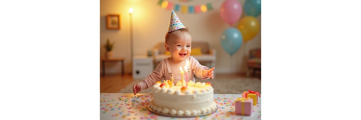 Glückwünsche zum 1. Geburtstag: So werden sie unvergesslich schön - 