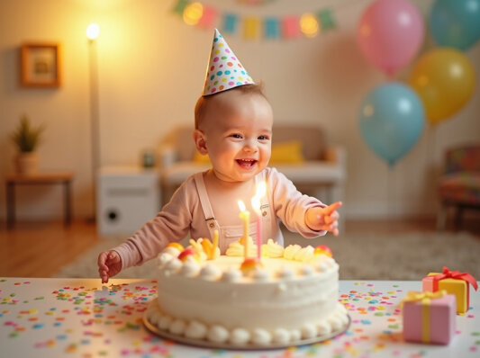 Glückwünsche zum 1. Geburtstag: So werden sie unvergesslich schön - 