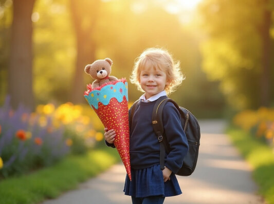 Perfekte Glückwünsche zur Einschulung: So berührst du kleine Herzen - 