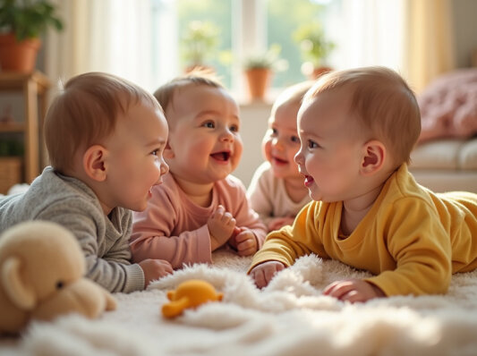 Babys sind soziale Beobachter – was eine neue Studie von 2023 über die frühe Wahrnehmung zeigt - 