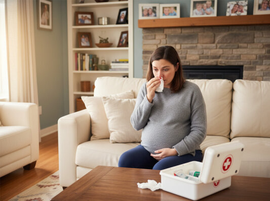Nasenbluten & Schwangerschaft: Der schnelle Erste-Hilfe Guide für werdende Mütter - 
