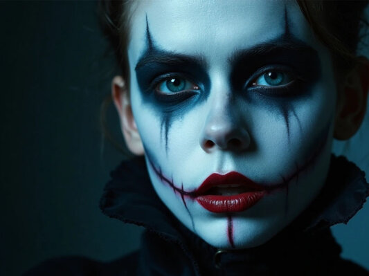 Vampir schminken einfach: Geheimtricks für gruseligen Halloween-Look - 