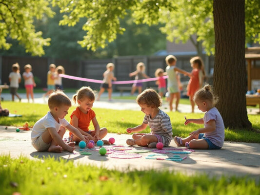 Lustige Spiele für Draußen für Kinder jeden Alters: Geheimtipps von Erziehern - 