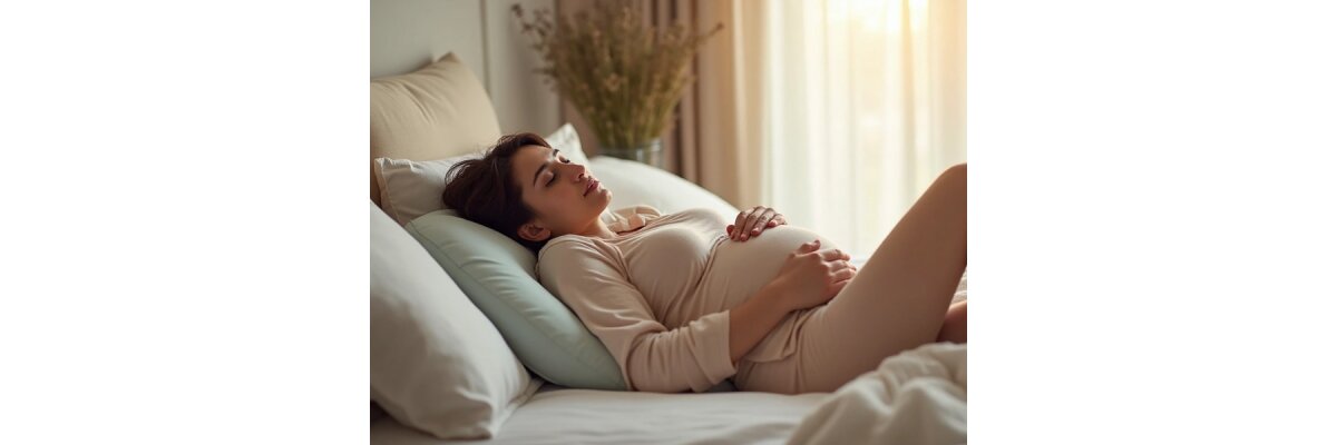 Schlafposition Schwangerschaft: So fühlen sich Mama & Baby nachts wohl - 