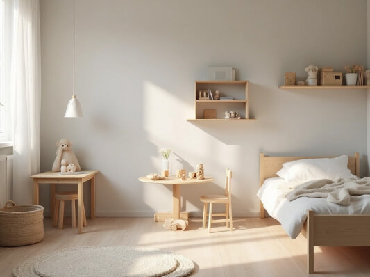 Nie wieder Chaos: So gelingt Minimalismus im Kinderzimmer wirklich - 