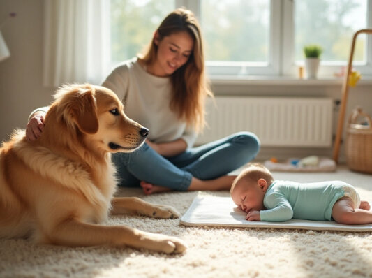 Hund und Baby: Der ultimative Ratgeber für ein harmonisches Zuhause - 