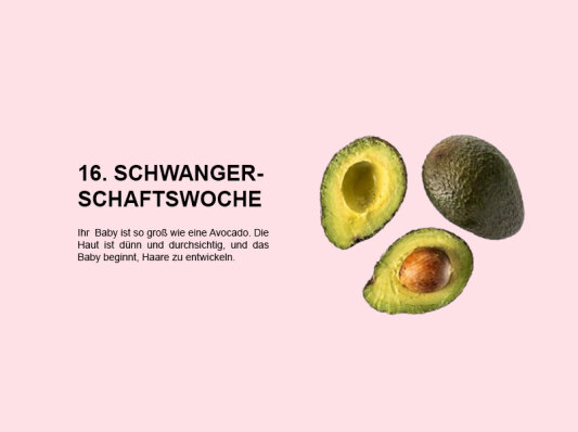 Die 16. Schwangerschaftswoche (SSW 16): Die Haut ist dünn und durchsichtig, und das Baby beginnt, Haare zu entwickeln - 