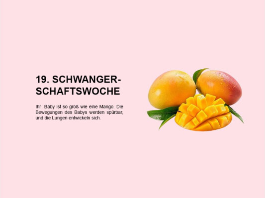 Die 19. Schwangerschaftswoche (SSW 19): Bewegungen spüren und Lungenreifung im Fokus - 
