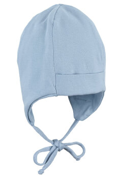 Sterntaler - Mütze grau-blau Gr.35