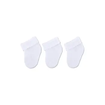 Sterntaler - Erstlingssöckchen 3er-Pack weiss Gr.0 (3)