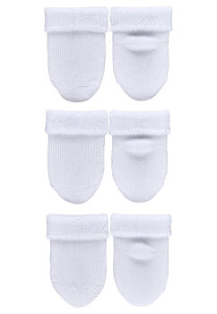 Sterntaler - Erstlingssöckchen 3er-Pack weiss Gr.0 (3)