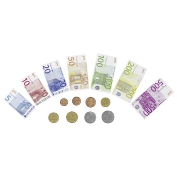 Goki - Spielgeld, Euro Münzen und Scheine