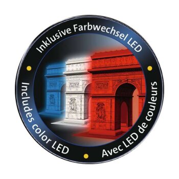 Ravensburger - 3D Puzzle - 216 Teile - ab 10 Jahre - Triumphbogen bei Nacht (A)