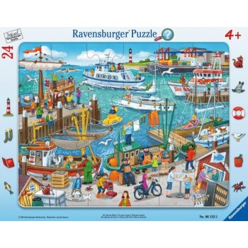 Ravensburger - Puzzle - 24 Teile - ab 4 Jahre - Ein Tag...