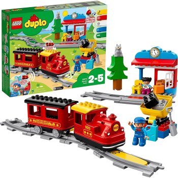 LEGO - Duplo - 10874 Dampfeisenbahn