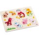 Haba - Puzzle aus Holz - 8 Teile - ab 1 Jahr - Oma Lenis Tiere (A)
