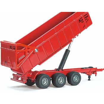 SIKU - Massey Ferguson Traktor mit Anhänger