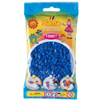 HAMA - Perlen Hellblau, 1.000 Stück