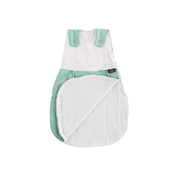 Träumeland - Baby-Ganzjahresschlafsack LIEBMICH Pünktchen mint Gr. 50/56 (A)
