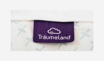 Träumeland - Babyschlafsack LIEBMICH 3-tlg. Kreuzchen mint Gr. 50/56 (A)