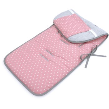 Liebes von Priebes - Sitzauflage für Kinderwagen und Buggys Sissi DOTS-ROSE