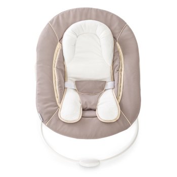 Hauck - Wippe 2 in 1 (kompatibel mit Hochstuhl Alpha+) BEIGE (2)