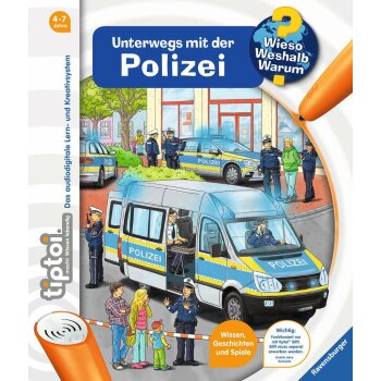 Ravensburger - tiptoi Unterwegs mit Polizei (Buch)