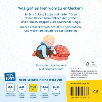 Ravensburger - ministeps - Mach auf und schau mal rein (A)