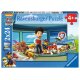 Ravensburger - Hilfsbereite Spürnasen (Paw Patrol) PUZZLE (2 x 24 TEILE) (A)