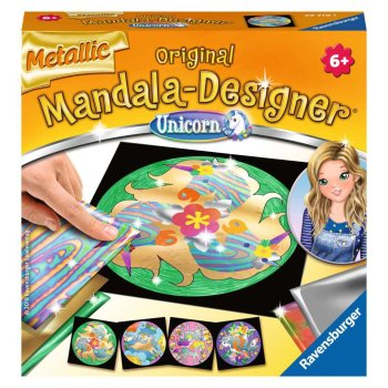 Ravensburger - Mini Mandala-Designer Metallic UNICORN