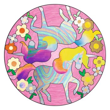 Ravensburger - Mini Mandala-Designer Metallic UNICORN