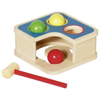 Goki - Hammerbank und Kugelbahn 2 in 1 (A)