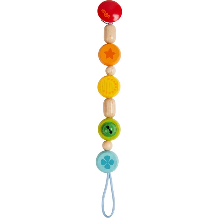 Haba - Schnullerkette Farbenfroh (4)