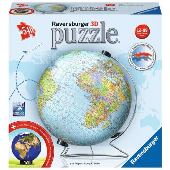 Ravensburger - 3D Puzzle Globus in deutscher Sprache