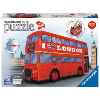 Ravensburger - 3D Puzzle LONDON-BUS (216 TEILE)
