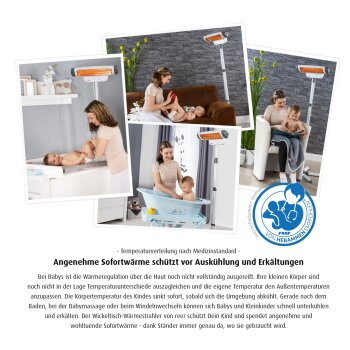 reer - 2 in1 FeelWell Wickeltisch-Wärmestrahler (2)