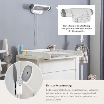 reer - 2 in1 FeelWell Wickeltisch-Wärmestrahler (2)