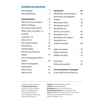 Hauschka - Rechtschreiben und Diktate 3. Klasse