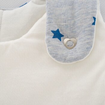 Träumeland - Baby-Ganzjahresschlafsack LIEBMICH Sternentraum blau Gr. 68/74