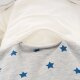 Träumeland - Baby-Ganzjahresschlafsack LIEBMICH Sternentraum blau Gr. 80/86