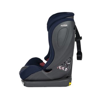 Avova - Sperling-Fix i-Size mitwachsender Kindersitz blau (A)