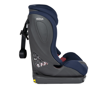 Avova - Sperling-Fix i-Size mitwachsender Kindersitz blau (A)