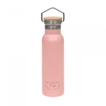 Lässig - Kinder-Trinkflasche Edelstahl (460 ml) ROSE (2)