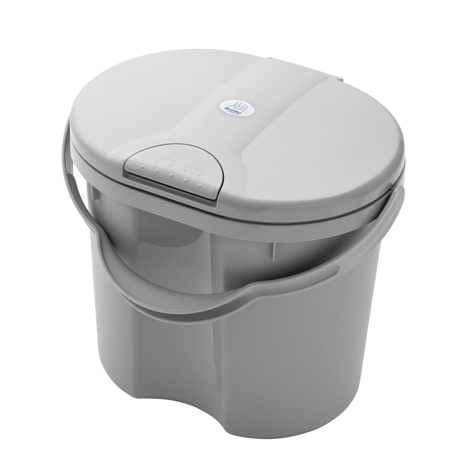 Rotho Grau - Windeleimer Top Stone Grey (A)