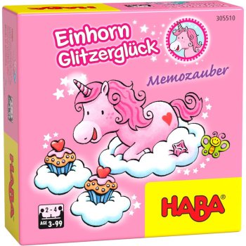 Haba - Einhorn Glitzerglück – Memozauber (3)